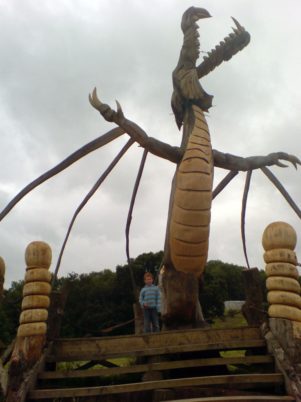 Glastonbury Dragon Stage steps